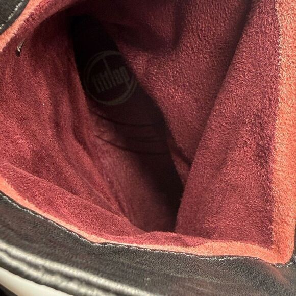 FitFlop Crush Suede Black Boots - Women’s US 7 - Picture 8 of 11